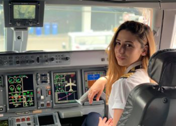 First Female Pilot in History of Georgian Aviation