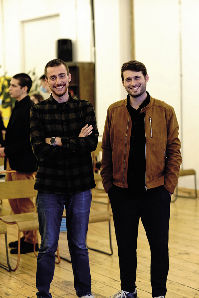 Grigol Grishashvili and Davit Khasia of ChargeX