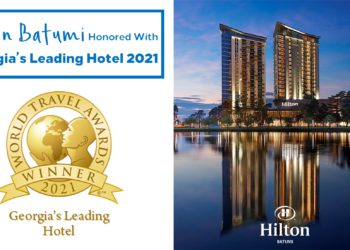 Hilton Batumi Honored with Georgia’s Leading Hotel 2021
