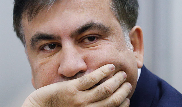 Mikheil Saakashvili. Photo by Valentin Ogirenko / Reuters