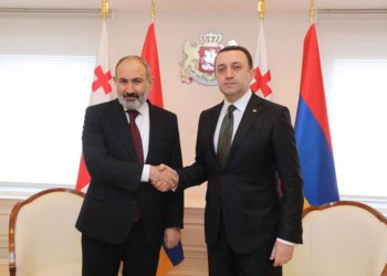 PM of Georgia Visits His Armenian Colleague