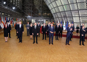 PM Meets with NATO Sec Gen, President of the European Council and European Commissioner at 6th EaP Summit