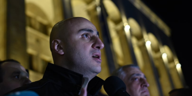 UNM Launches Mass Hunger Strike to Continue until Saakashvili is Released