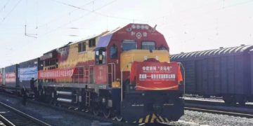 Cargo Train Services Launch between Georgia and China