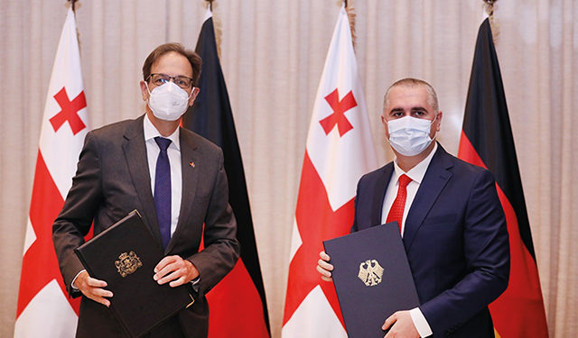 On November 5, Minister of Finance Lasha Khutsishvili and Ambassador Knirsch signed an agreement on financial cooperation between the governments of Georgia and Germany, providing for an additional grant of 5.2 million Euros for the project “Biodiversity and Sustainable Local Development – Georgia.”