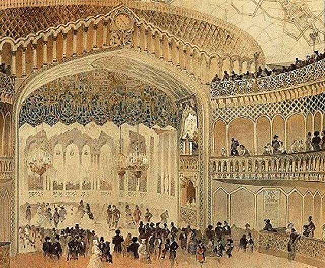 The interior of the Tamamshev Theater, completed in 1851. Source: investor.ge