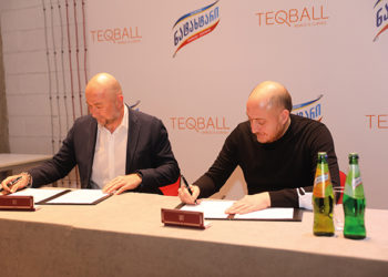 Lemonade Natakhtari Becomes a Supporter of a New Sport – Teqball