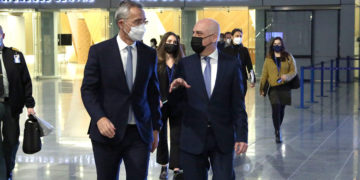 Georgian FM Meets with NATO Secretary General
