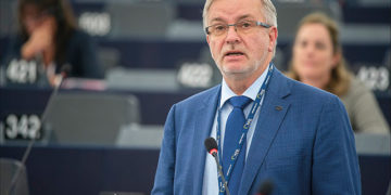MEP Michael Gahler during a debate. Image source: European Parliament