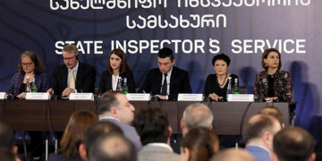 The inauguration of the State Inspector's Service in 2019.