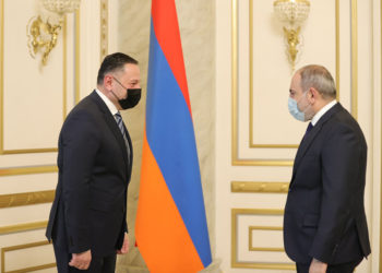 PM of Republic of Armenia Hosts Vakhtang Gomelauri