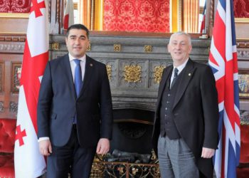 Georgian Parliament Speaker Meets with Speaker of UK House of Commons