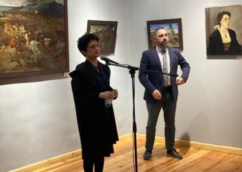 Exhibition of Valerian Sidamon-Eristavi Opens at Art Palace