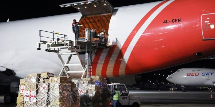 Georgia Sends 100 Tons of Humanitarian Cargo to Ukraine