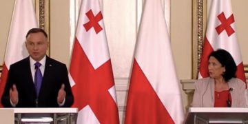 Presidents of Georgia, Poland Express Solidarity with Ukraine