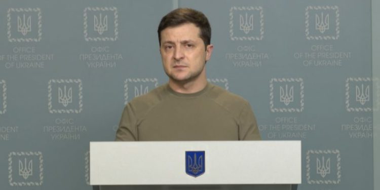 Zelensky Turns Down US Government’s Request to Evacuate from Kyiv