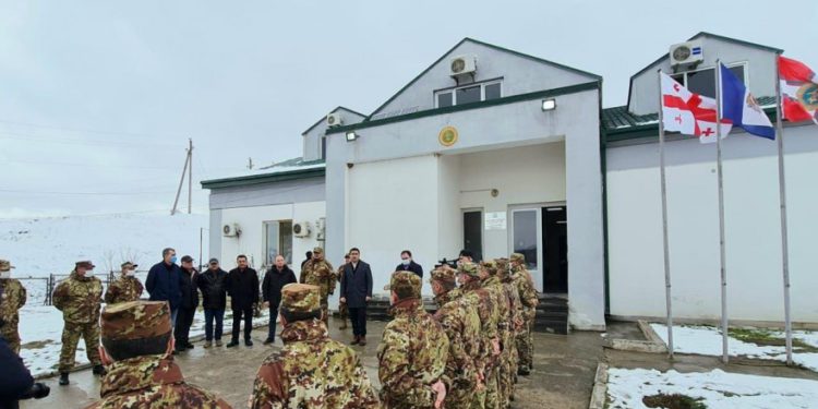 Papuashvili Congradulates Border-Guard on their Professional Day