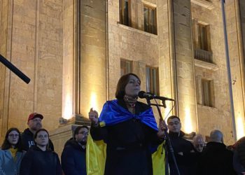 Khoshtaria: We Spent Night in Front of Parliament. We Now Have a Legitimate Demand
