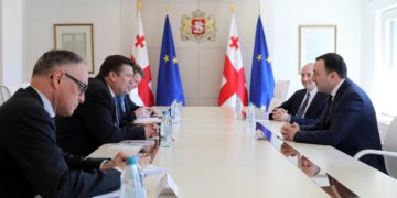 Minister of UK Armed Forces Pays Visit to Georgia