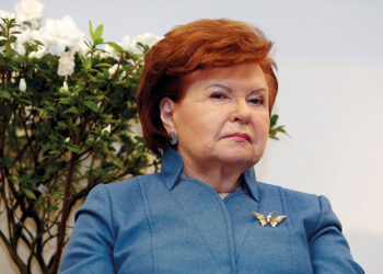 Former Latvian President Vaira Vike-Freiberga. Photo by lim.lv