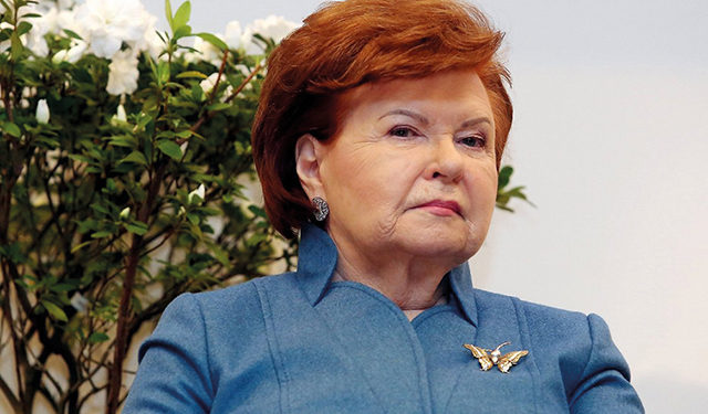 Former Latvian President Vaira Vike-Freiberga. Photo by lim.lv