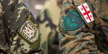 One Group of Volunteers Leaves Tbilisi for Ukraine