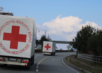 Georgia Red Cross Donates 40 Tons of Humanitarian Aid to Ukraine