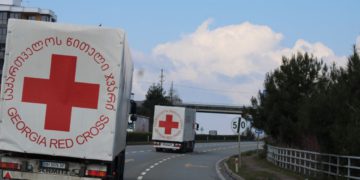 Georgia Red Cross Donates 40 Tons of Humanitarian Aid to Ukraine