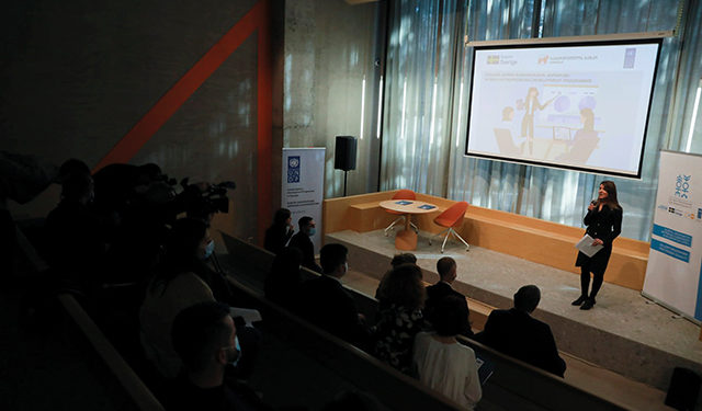 The Women Entrepreneurs’ Program will draw on the resources made available by the Bank of Georgia, UNDP and the Government of Sweden. Photo by Leli Blagonravova/UNDP