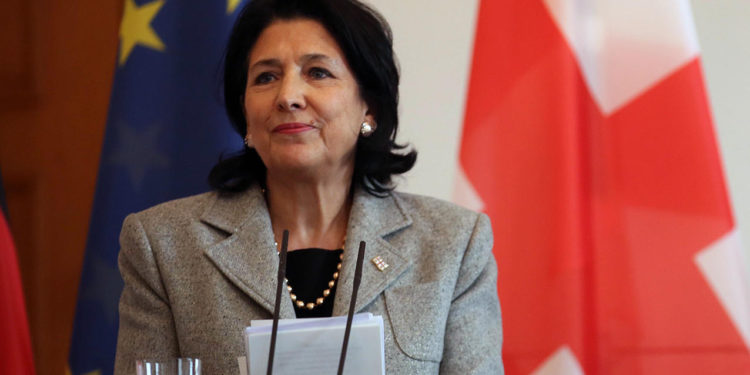 Salome Zurabishvili Talks with Josep Borrell on Georgia’s Accelerated European Integration