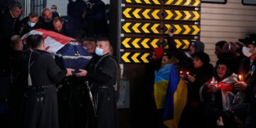 Bodies of Two Georgian Fighters Killed in Ukraine Returned Home