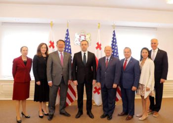 PM Discusses Deepening Georgia-US Strategic Partnership, Security Challenges with US Senators & Congressmen