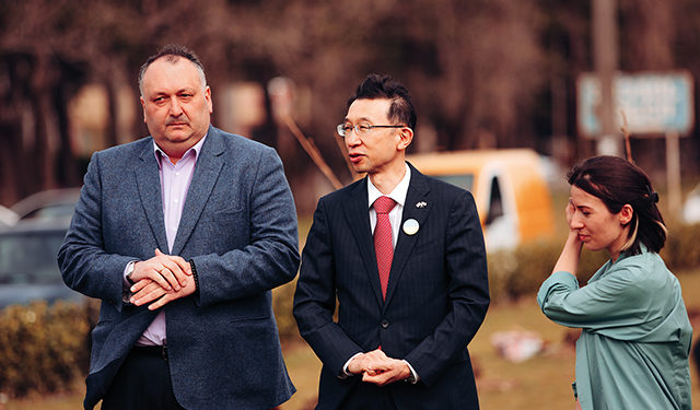 Japanese Embassy Planting Sakura Trees to Promote Peace & Goodwill on Japan – Georgia 30th Anniversary of Diplomatic Relations