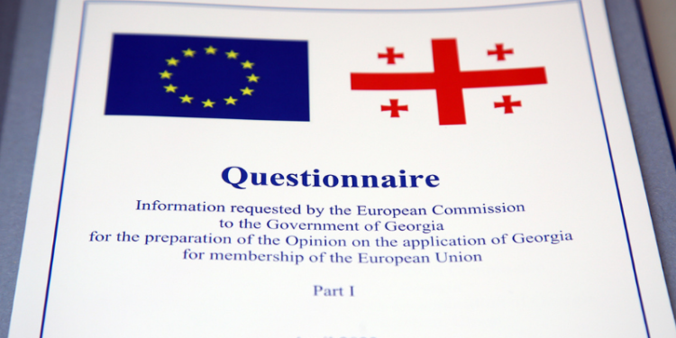 Georgia to Submit First Part of Completed Questionnaire to European Commission on May 2