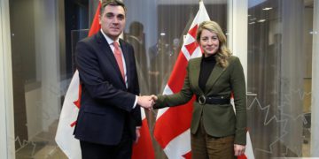 Minister of Foreign Affairs of Canada Expresses Readiness to Help Georgia Overcome Existing Challenges