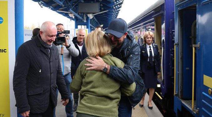 EU Council Chief Charles Michel Arrives in Kyiv