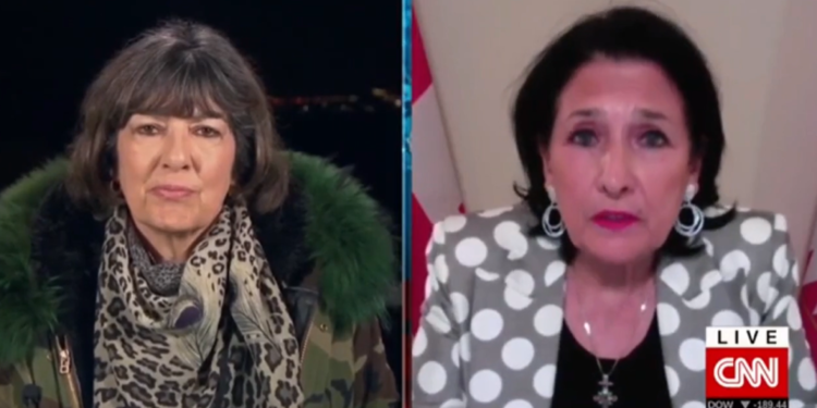 Zurabishvili: Georgia Really is Not a Country that Can Supply Arms to Ukraine