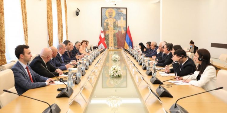 Papuashvili Meets with President of Republic of Armenia, Discusses Fruitful Cooperation Between Two Countries