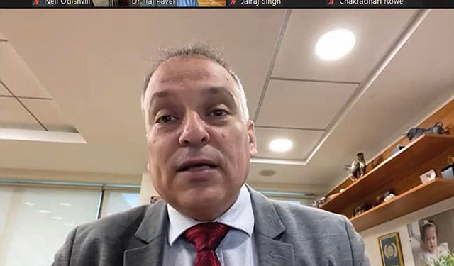 Israeli Ambassador Ran Gidor at the IDI Webinar in March