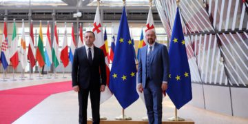 PM Meets with Charles Michel in Brussels