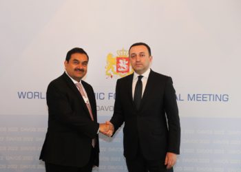 PM Discusses Georgia’s Favorable Business Environment with Adani Group’s Chairman