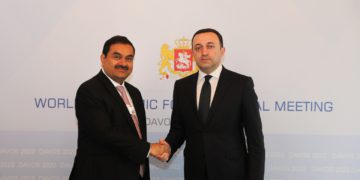 PM Discusses Georgia’s Favorable Business Environment with Adani Group’s Chairman
