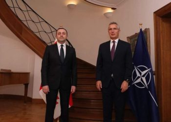 Irakli Garibashvili Meets with Jens Stoltenberg