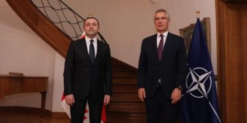 Irakli Garibashvili Meets with Jens Stoltenberg