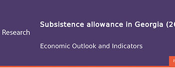Georgia’s Subsistence Allowance 2017-2021