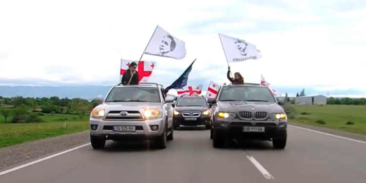 Protest Rally Held Demanding Saakashvili be Transferred Abroad for Medical Care