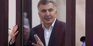 Mikheil Saakashvili (December 2021). Image source: euronews.com