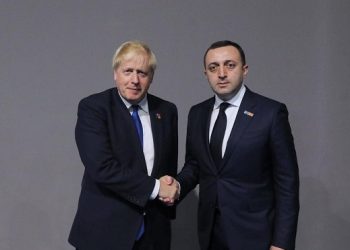 Irakli Garibashvili Meets With Boris Johnson