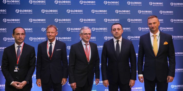 PM Attends GLOBSEC Launch in Bratislava