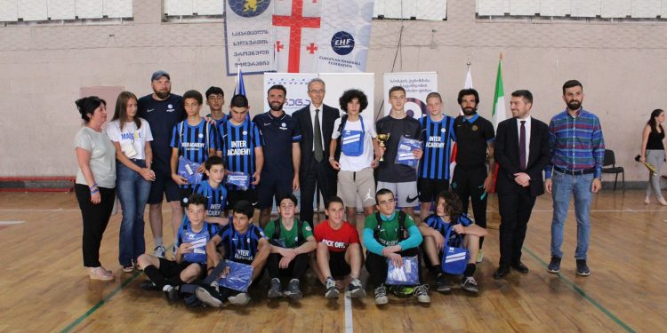 First Ever Futsal Tournament Organized by Italian Embassy in Georgia